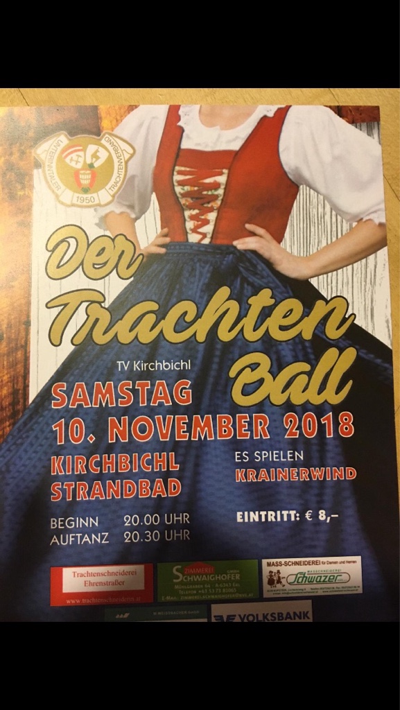 Unterinntaler Trachtenverbandsball in Kirchbichl