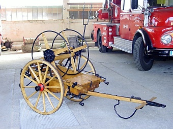 Historische Schlauchwagen