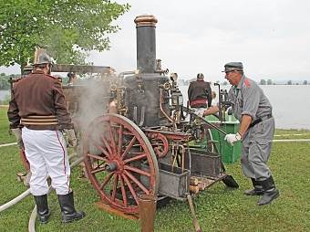 Dampfspritze Bad Vöslau 1910